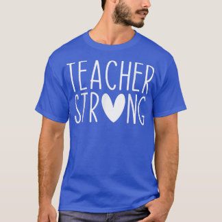 T-shirt Forte Motivation de l'enseignant Enseignement insp
