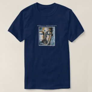 T-shirt fortement médité d'art de Bouddha
