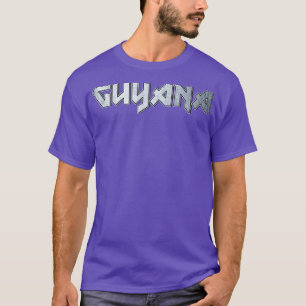 T-shirt Fortement métallique Guyana