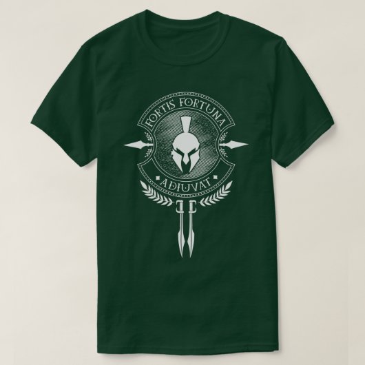 T-shirt Fortis Fortuna Adiuvat Latin (Design devant)