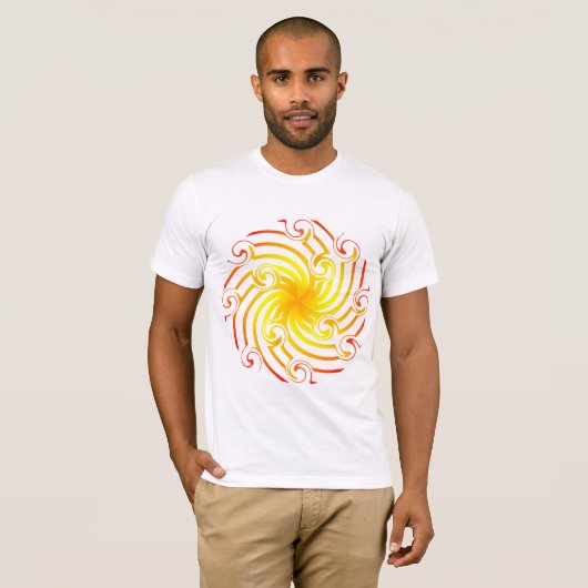 T-shirt Fortune Circle Mens (Devant entier)