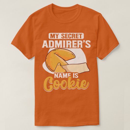 T-shirt Fortune Cookie Loover Funny Baking Cookies Food Ba (Design devant)