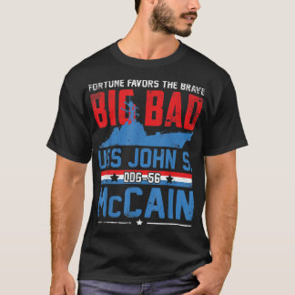 T-shirt Fortune favorise le DDG56 USS John McCain
