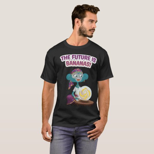 T-shirt Fortune teller monkey (Devant entier)
