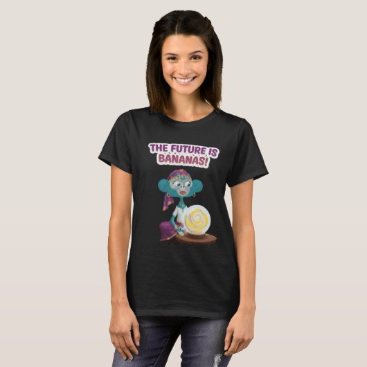 T-shirt Fortune teller monkey (Devant entier)