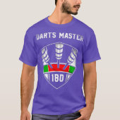 T-shirt Fosses 180 Emblème ou Tonne 80 Fosses Master Darts (Devant)