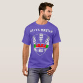 T-shirt Fosses 180 Emblème ou Tonne 80 Fosses Master Darts (Devant entier)