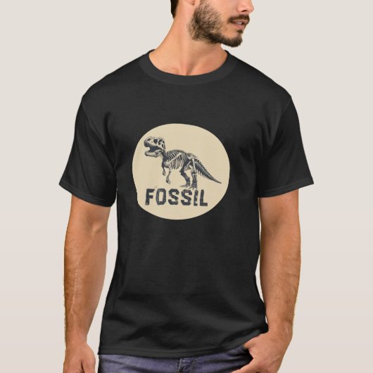 T-shirt Fossil Dinosaur (Devant)