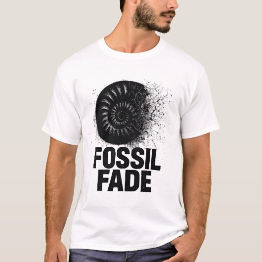 T-shirt Fossil Fade (Devant)