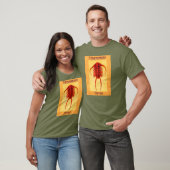 T-shirt Fossile de trilobite Paraceraurus (Unisexe)