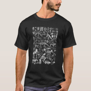 T-shirt Fossiles de dinosaures T Rex Paléontologie Science