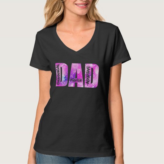 T-shirt Foster dad Foster Care Adoption Gotcha Day 2023 (Devant)