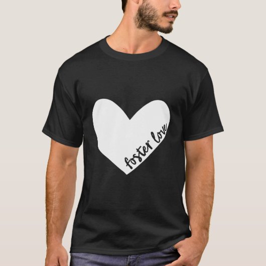 T-shirt Foster Love (Parent de Foster Care) (Devant)
