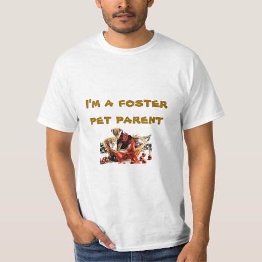 T-shirt Foster parent animal (Devant)