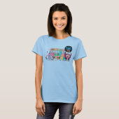 T-shirt Foster's Home for Imaginary Friends | Bus scolaire (Devant entier)