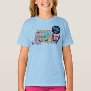 T-shirt Foster's Home for Imaginary Friends   Bus scolaire