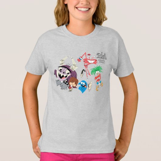 T-shirt Foster's Home for Imaginary Friends | Danse (Devant)