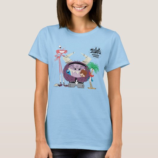 T-shirt Foster's Home for Imaginary Friends | Groupe Hug (Devant)