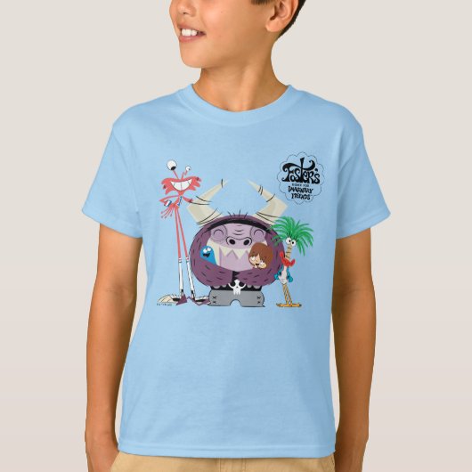 T-shirt Foster's Home for Imaginary Friends | Groupe Hug (Devant)