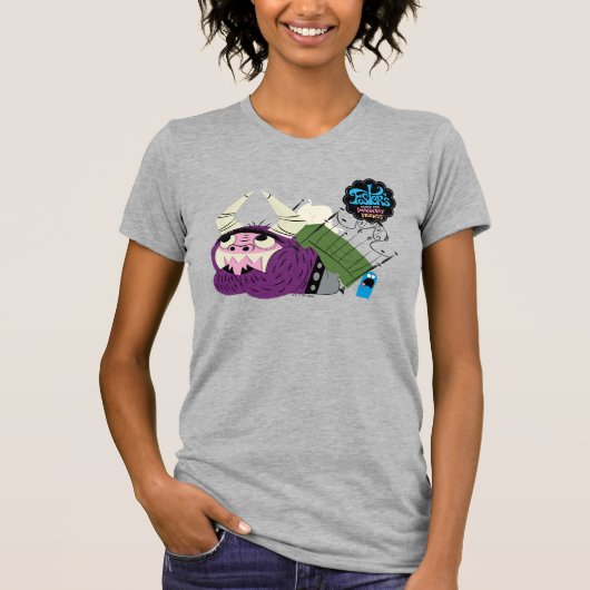 T-shirt Foster's Home for Imaginary Friends | Sous lit (Devant)