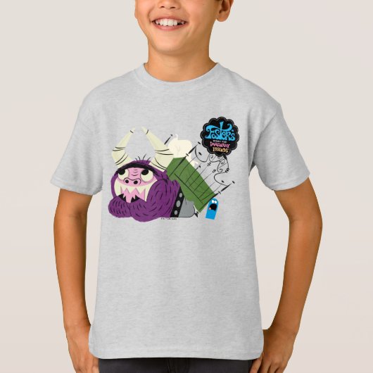 T-shirt Foster's Home for Imaginary Friends | Sous lit (Devant)