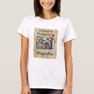 T-shirt fotograferen van libellen
