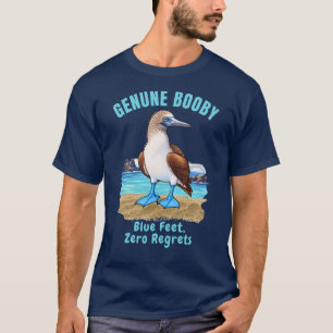 T-shirt Fou à Pieds Bleus Humour de Volatiles Tropicaux