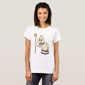 T-shirt Fou aux échecs (Devant entier)