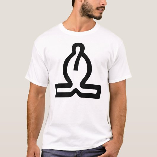 T-shirt Fou blanc (Devant)