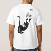 T-shirt fou de chat (Dos)