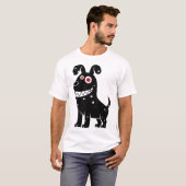 T-shirt Fou de chiens (Devant entier)