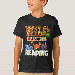 T-shirt Fou de lecture amateur de livres drôle bibliophile