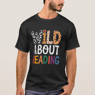 T-shirt Fou de lecture de livres et journée de la biblioth