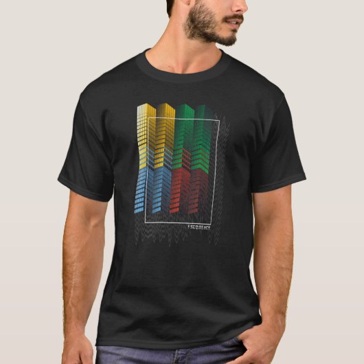 T-shirt Fou de l'ordinateur rétro programmeur de nerds Cod (Devant)