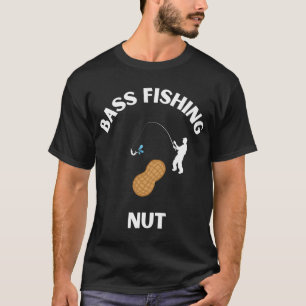 T-shirt Fou de pêche au bass