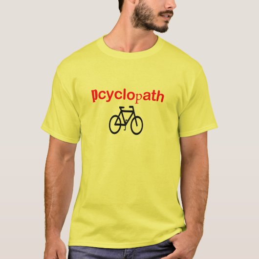 T-shirt fou de recyclage (Devant)