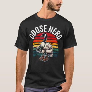 T-shirt Fou des oies Drôle d'observateur d'oiseaux Nature