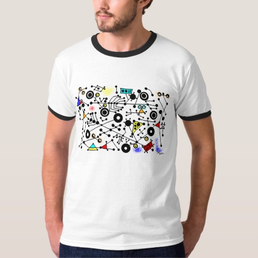 T-shirt Fou des voitures (Devant)