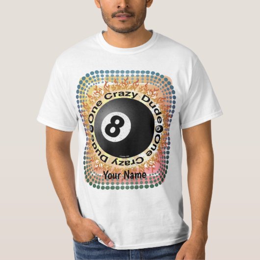 T-shirt Fou Dude Eightball (Devant)