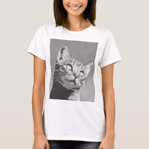 T-shirt Fou Et Adorable Kitty