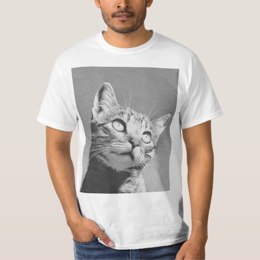 T-shirt Fou Et Adorable Kitty (Devant)