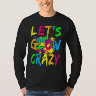 T-shirt Fou Fou Fou Fou Fou 80s Retro Costume Partie