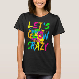 T-shirt Fou Fou Fou Fou Fou 80s Retro Costume Partie