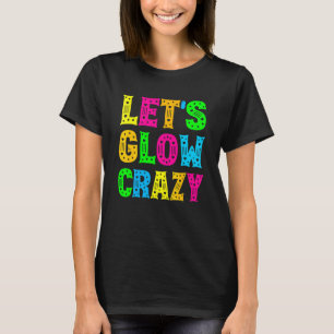 T-shirt Fou Fou Fou Fou Fou 80s Retro Costume Partie