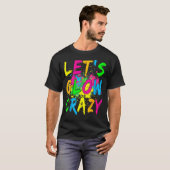 T-shirt Fou Fou Fou Fou Fou 80s Retro Costume Partie (Devant entier)
