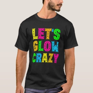 T-shirt Fou Fou Fou Fou Fou 80s Retro Costume Partie