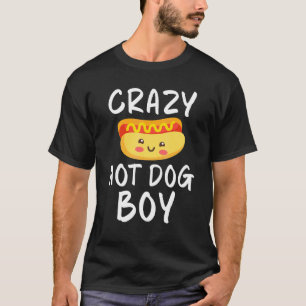 T-shirt Fou hot chien garçon Hot chien
