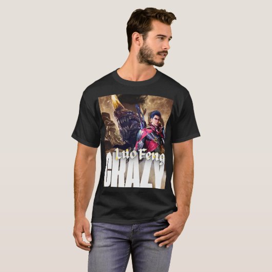 T-shirt Fou - Luo Feng (Devant entier)