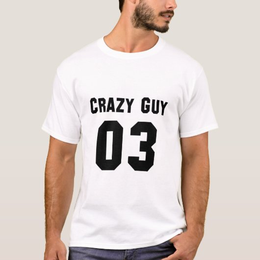 T-shirt Fou pour 3 (Devant)