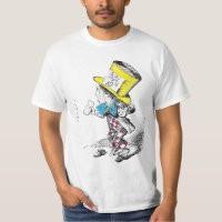 T-shirt fou raisonnable de thé de chapelier